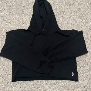 FP Movement NWOT- Black Cropped Hoodie Sweatshirt